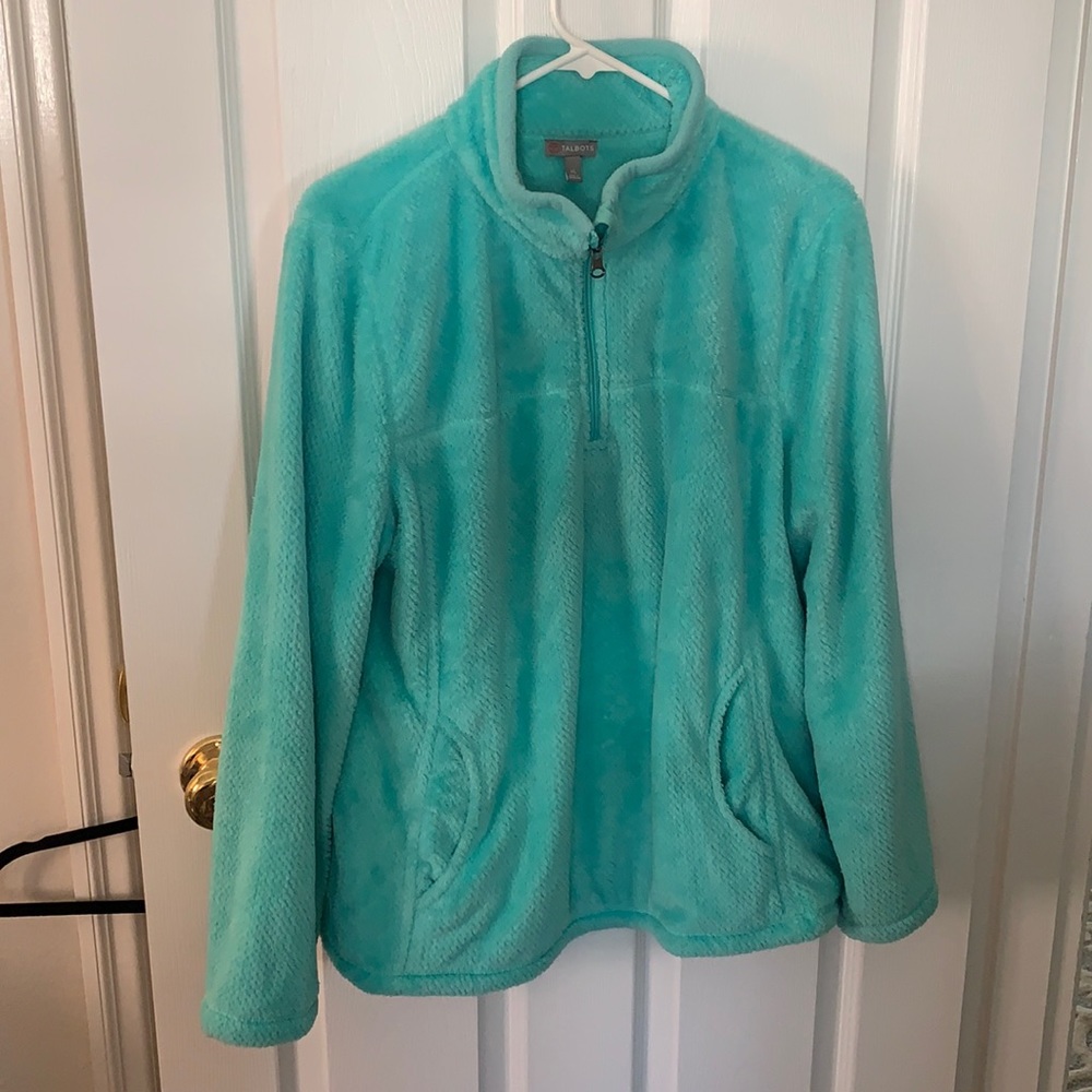 Talbots Fleece Quarter Zip
